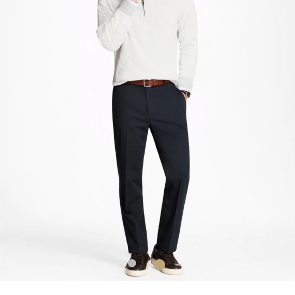 Brooks Brothers Navy Clark Pants